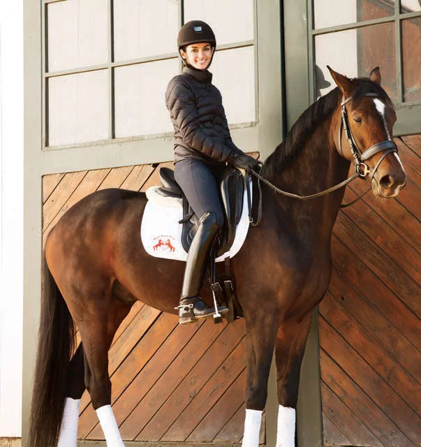 JWU alum and dressage champion Jessica Forend