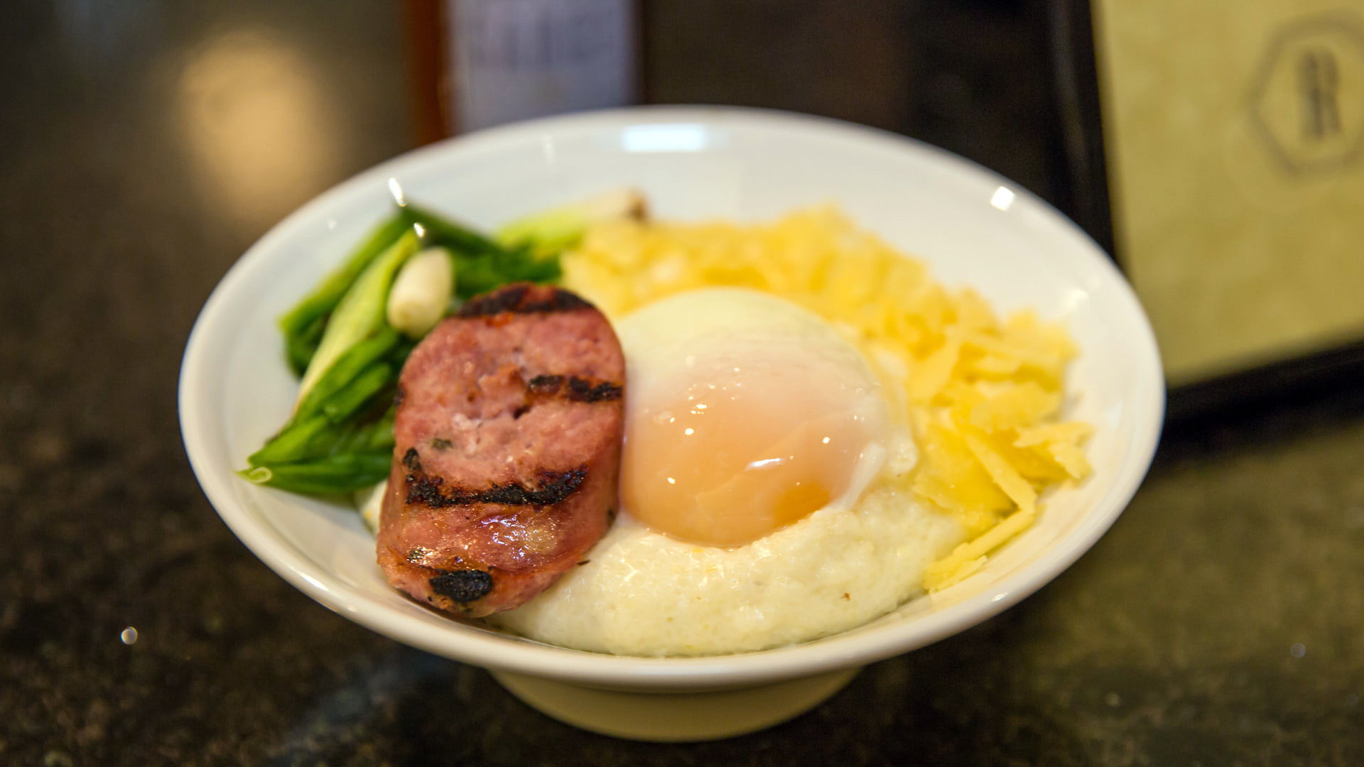 Lindsay Autry's cheddar grits.