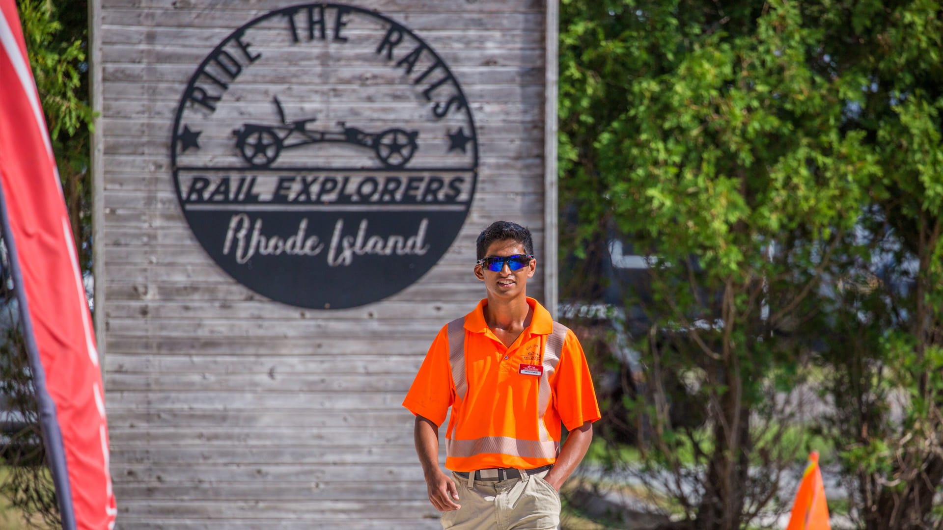 Internship at Rail Explorers in Portsmouth, Rhode Island.