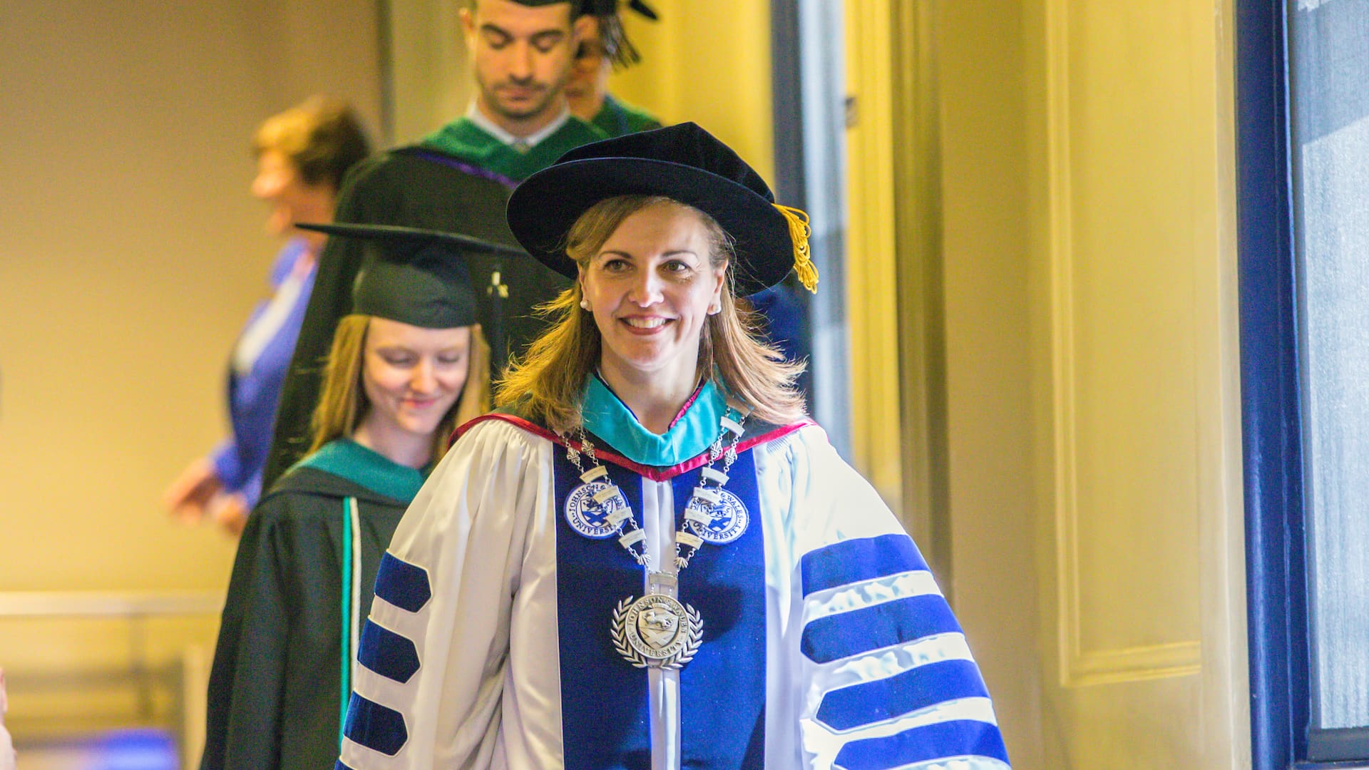 2019 PA commencement academic procession.