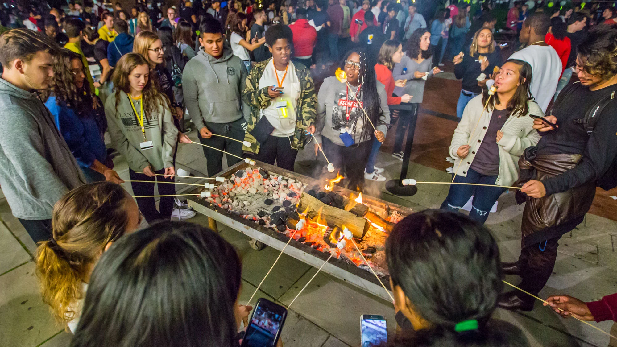 Making Smores