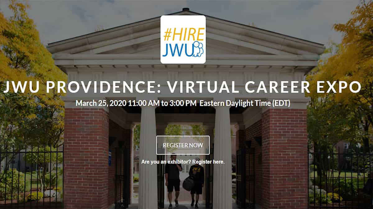 JWU EE&amp;CS Virtual Job Fair Invite