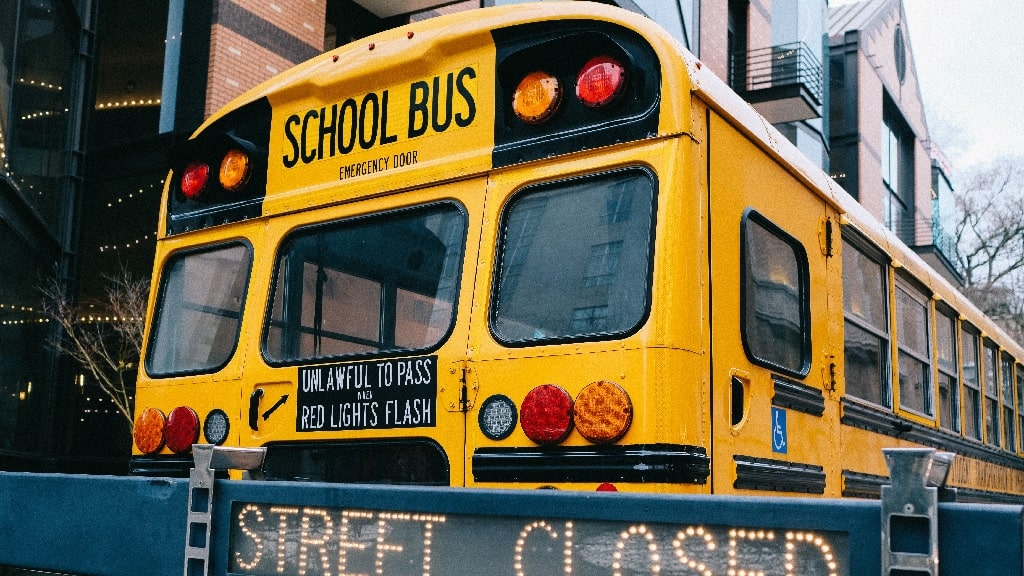 a school bus