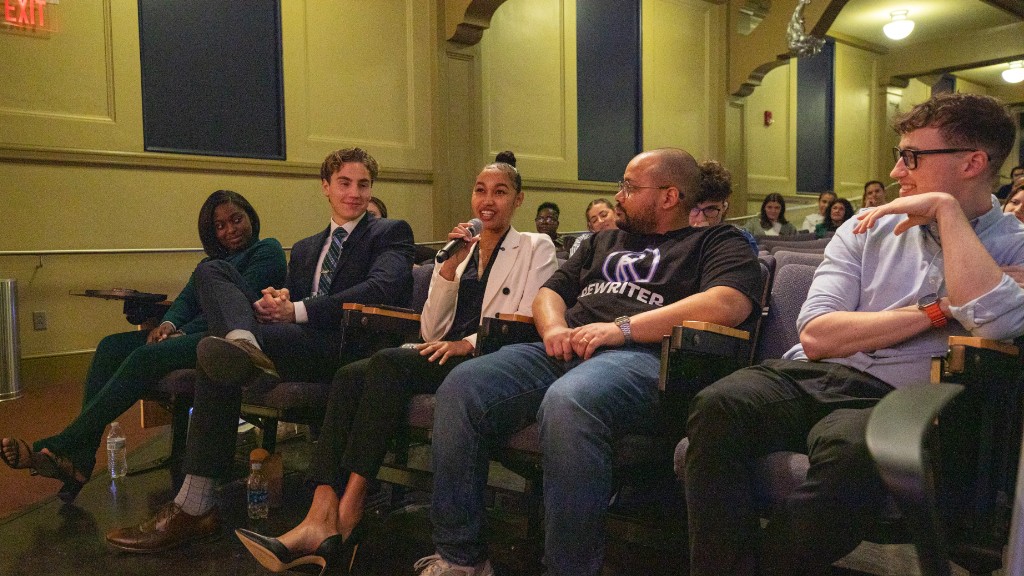 Sharkfest finalists answering audience questions