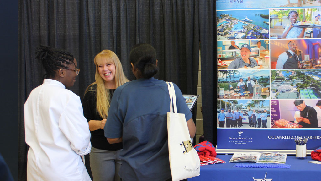 Photo of Students and Employers at Spring Expo 2026 Career and Internship Fair